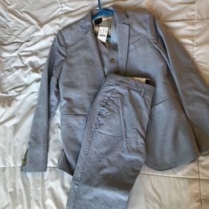 Crewcuts Light Gray Boys Blazer & Pants Set